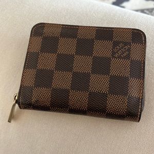 Louis Vuitton Zippy Coin Purse - Damier Ebene